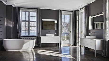 Duravit: Villa mit 14 Bädern aus Luv-Serie ausgestattet